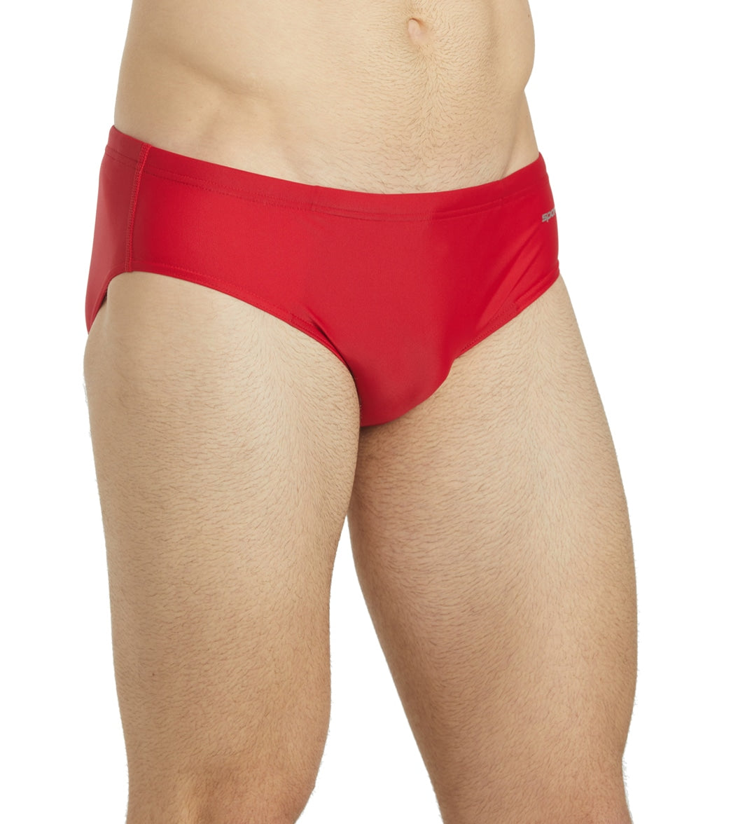 Sporti Solid Brief Swimsuit (22-44)