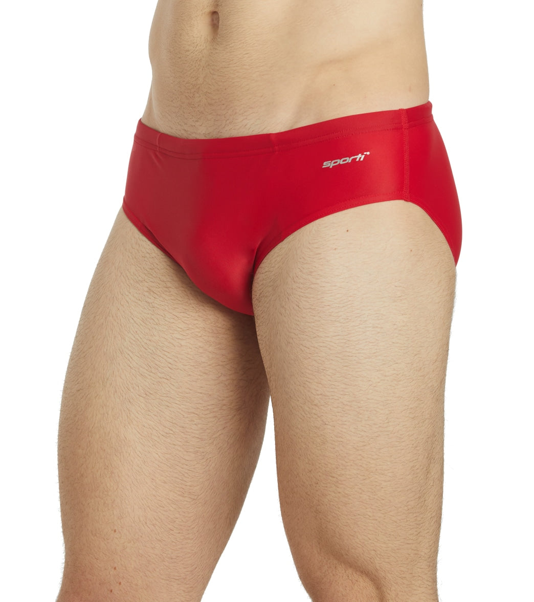 Sporti Solid Brief Swimsuit (22-44)