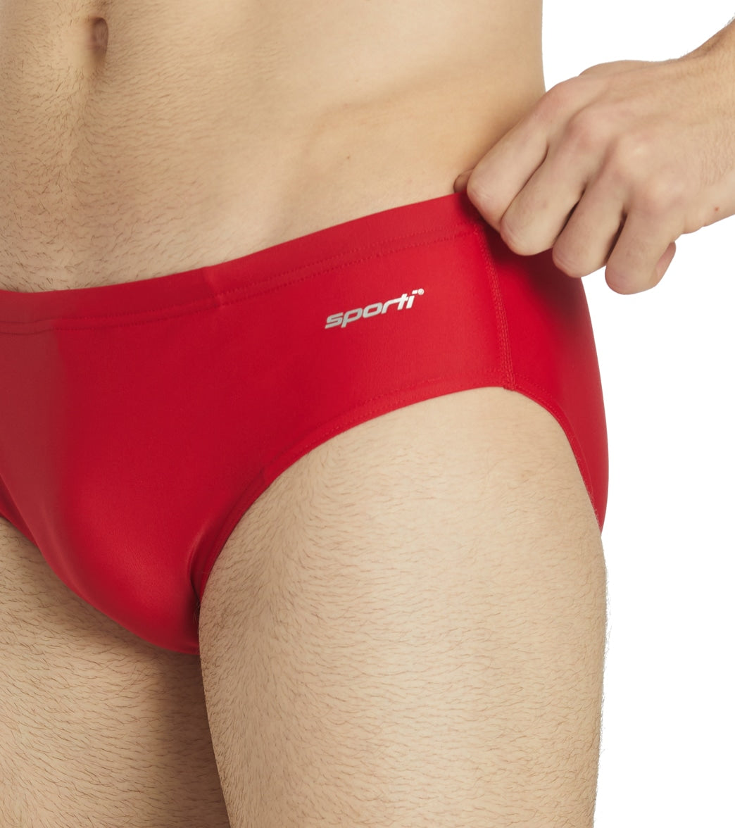 Sporti Solid Brief Swimsuit (22-44)