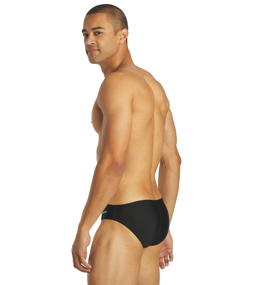Sporti Solid Swim Euro Brief Swimsuit