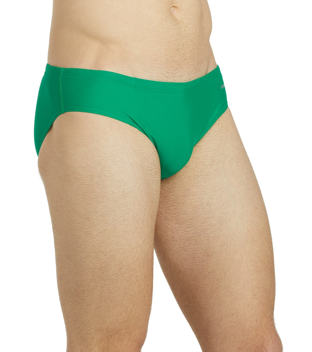 Sporti Solid Swim Euro Brief Swimsuit