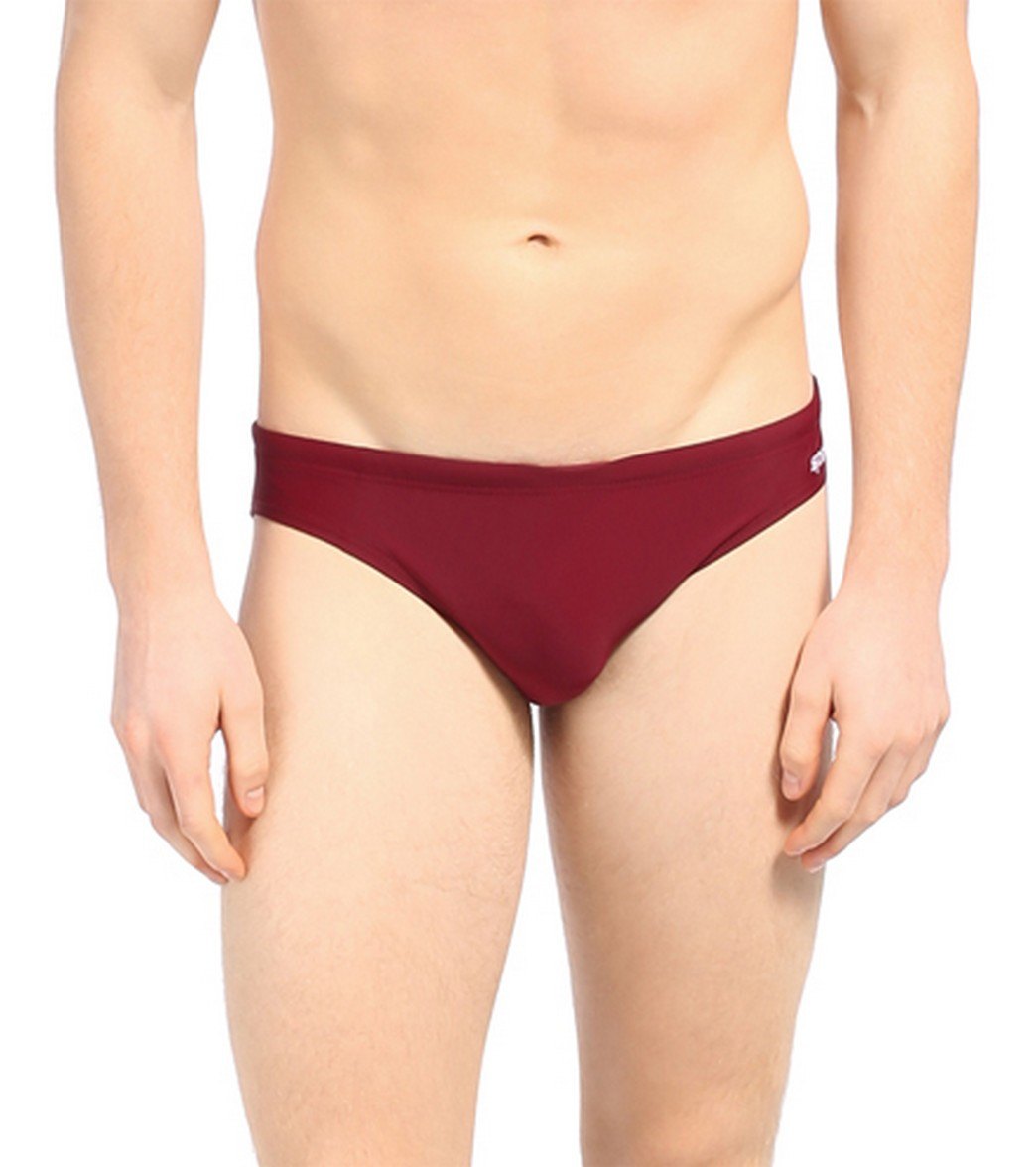Sporti Solid Swim Euro Brief Swimsuit