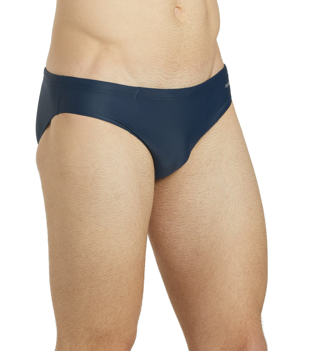 Sporti Solid Swim Euro Brief Swimsuit