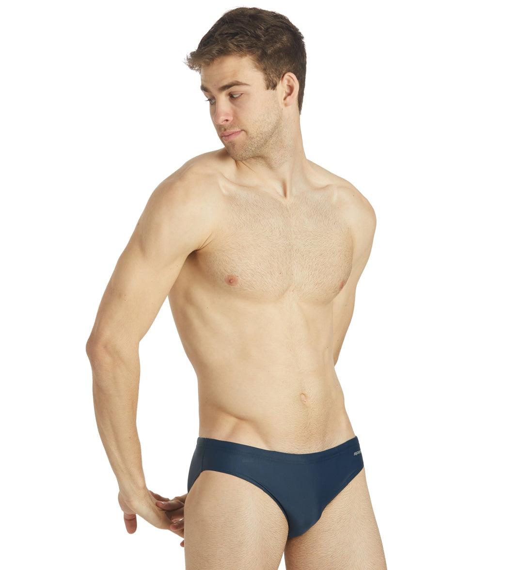 Sporti Solid Swim Euro Brief Swimsuit