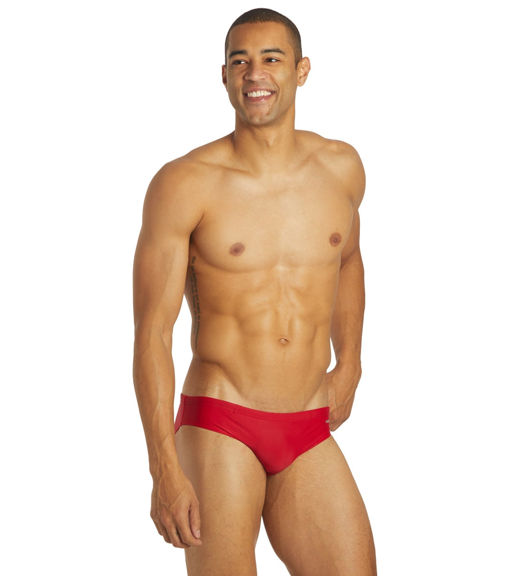 Sporti Solid Swim Euro Brief Swimsuit