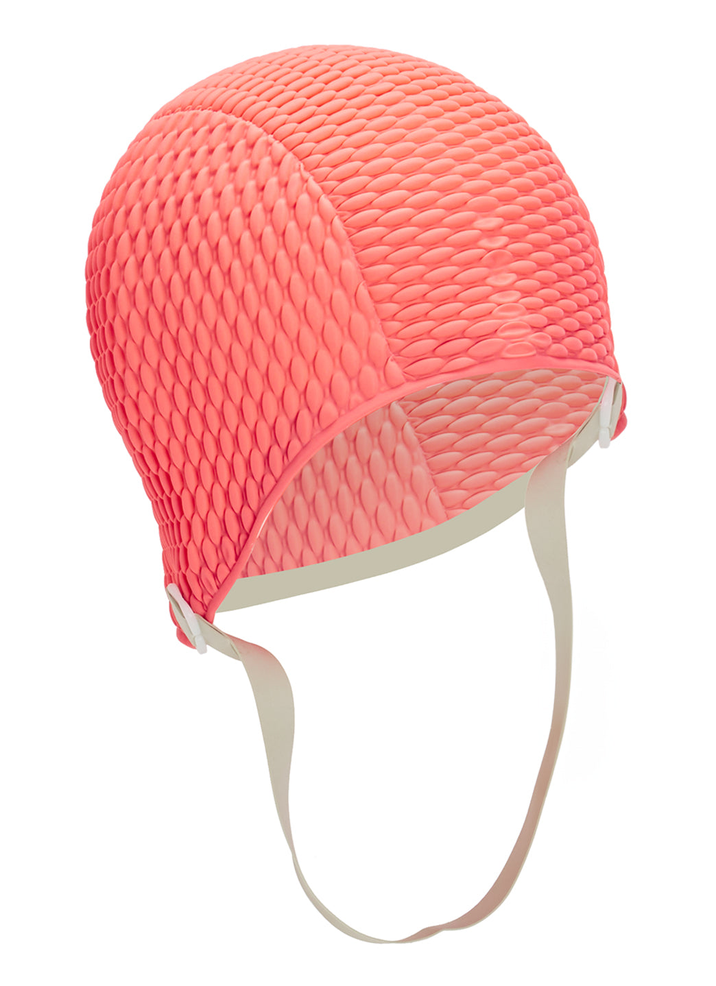 Sporti Bubble Swim Cap with Chin Strap