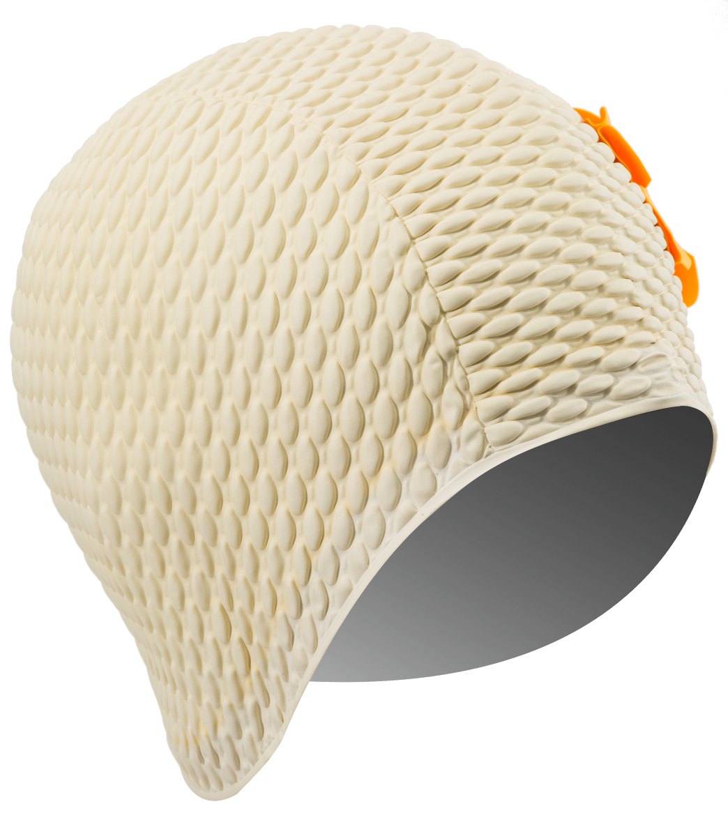 Sporti Floral Bubble Swim Cap