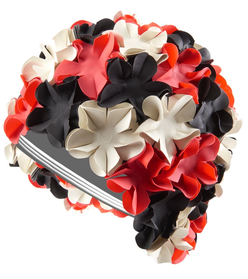 Sporti Flower Swim Cap