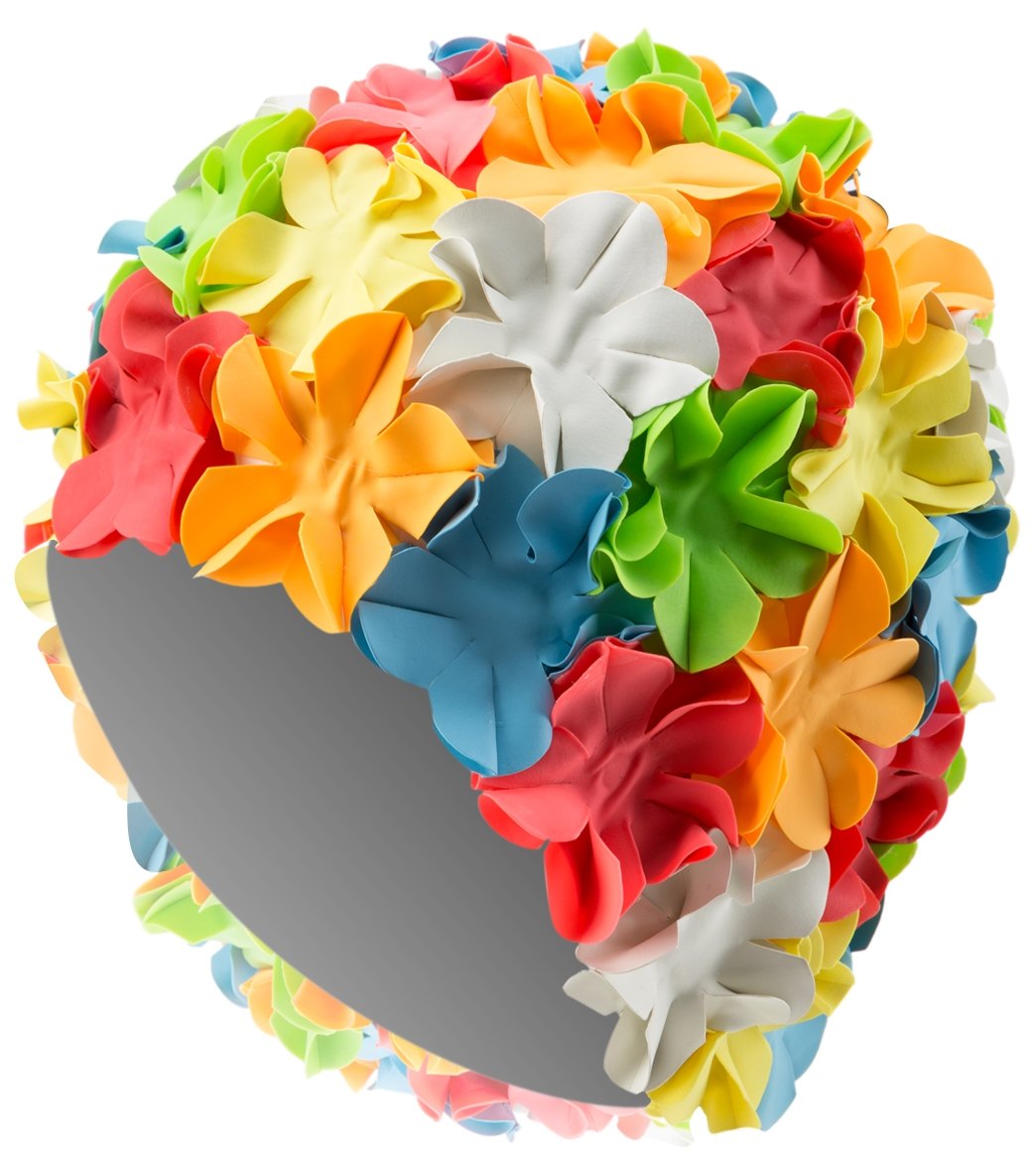 Sporti Flower Swim Cap
