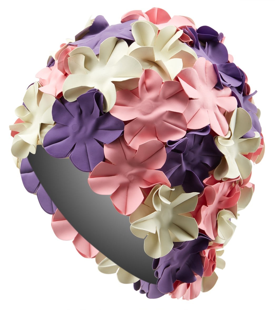 Sporti Flower Swim Cap