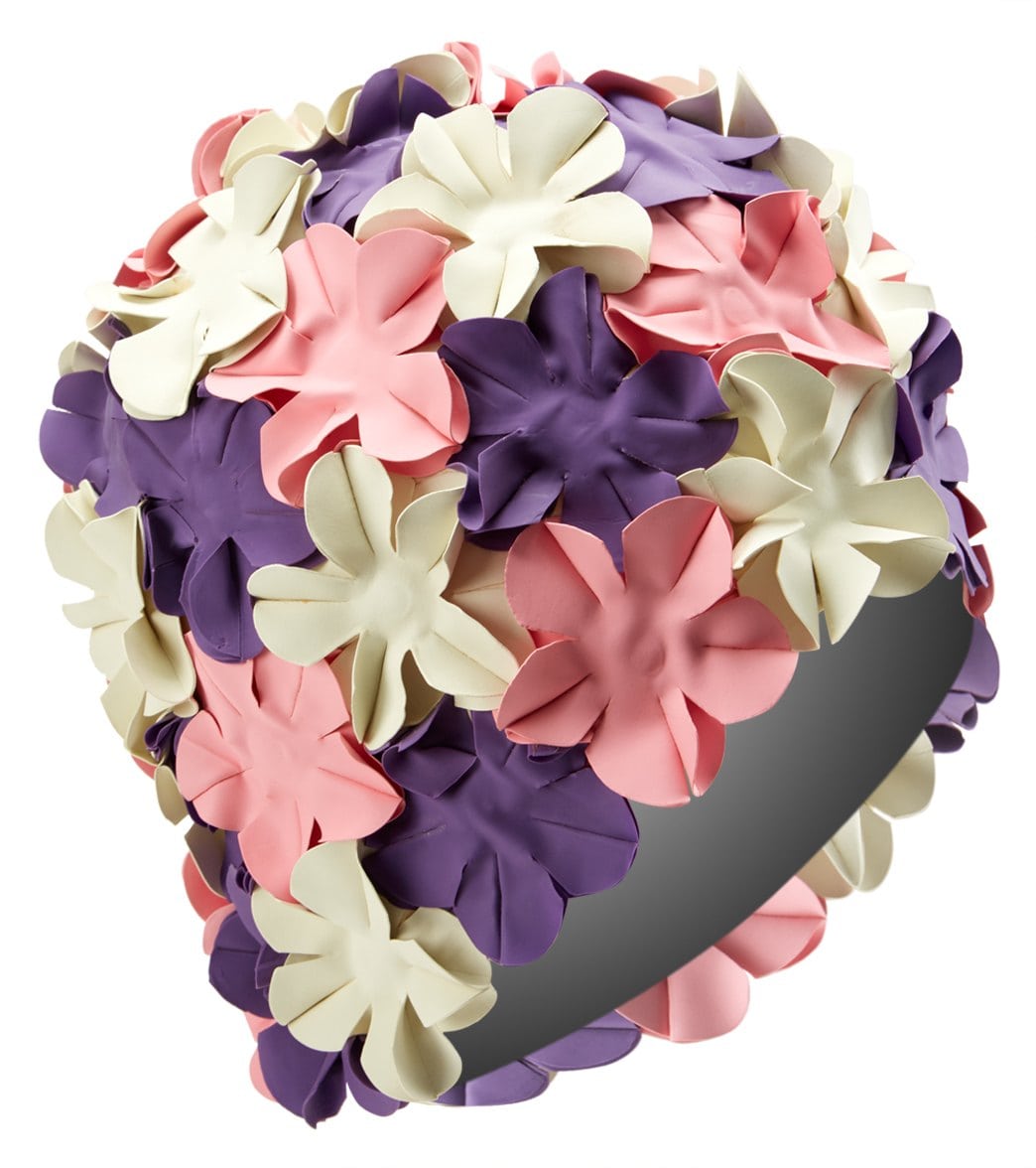 Sporti Flower Swim Cap
