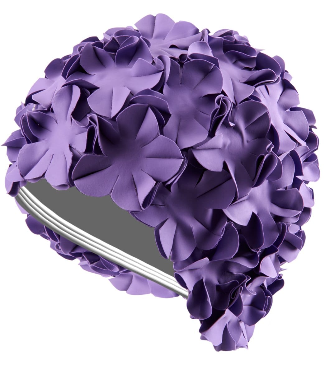 Sporti Flower Swim Cap