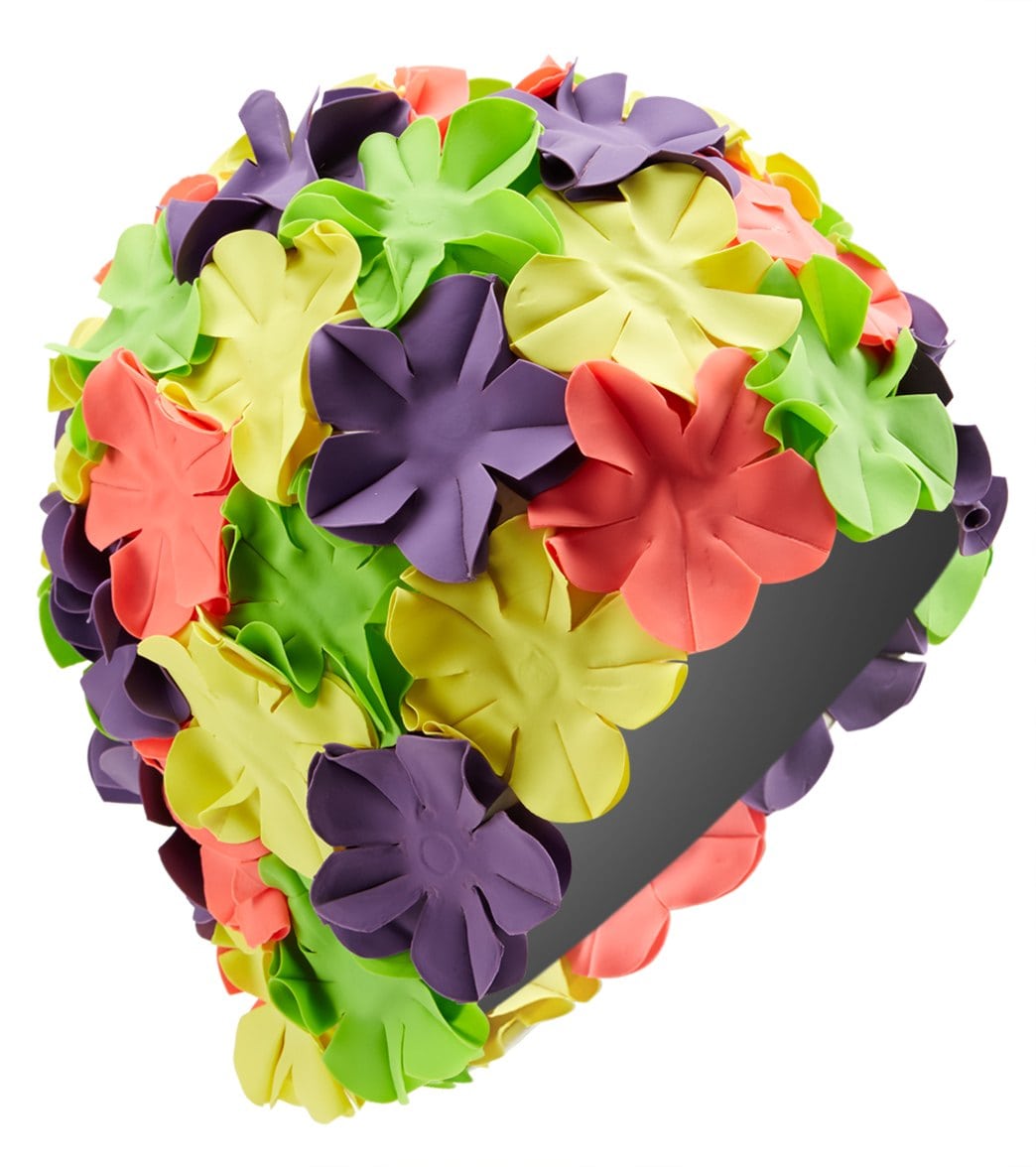 Sporti Flower Swim Cap