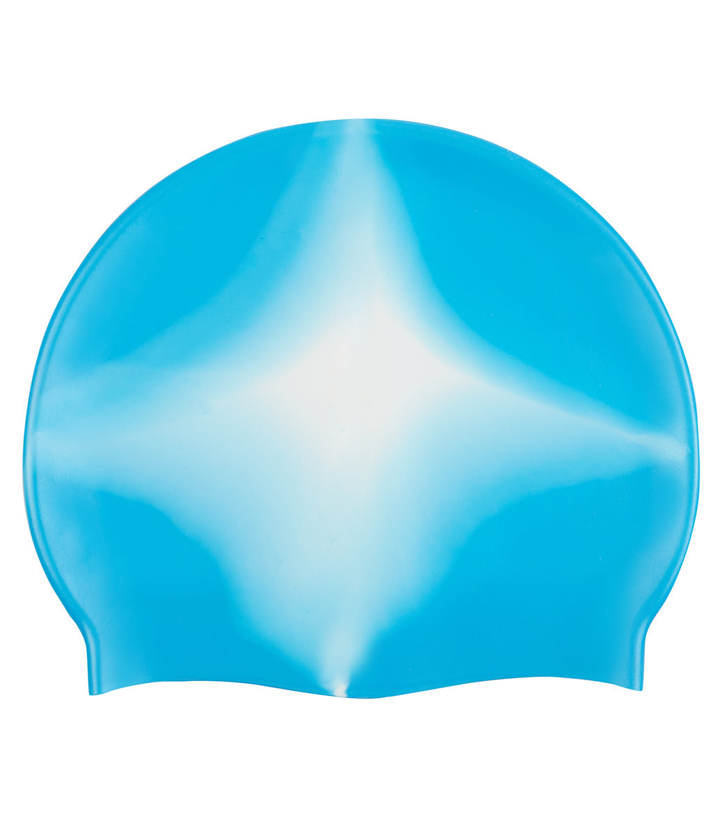 Sporti Multi Color Silicone Swim Cap