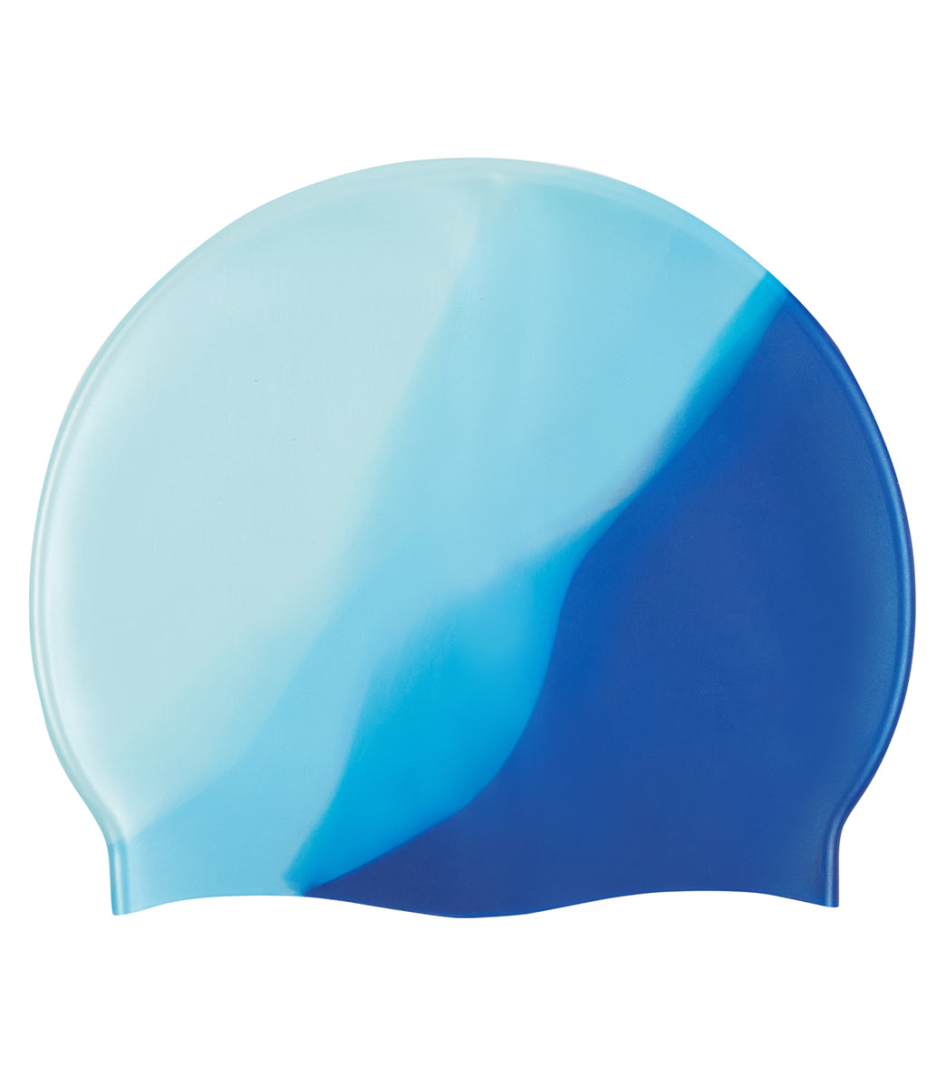 Sporti Multi Color Silicone Swim Cap