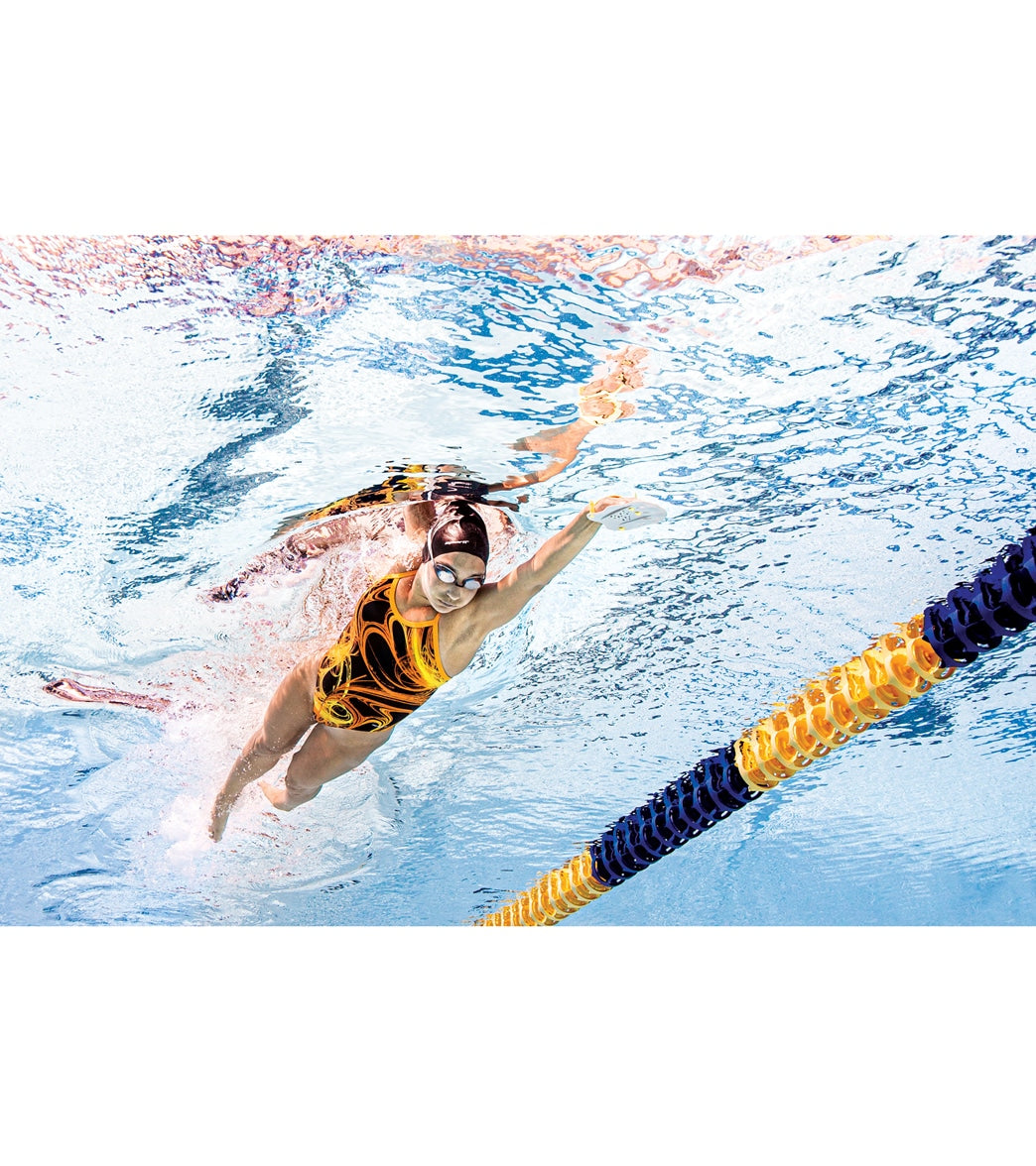 Sporti Light Wave Thin Strap One Piece Swimsuit (22-44)