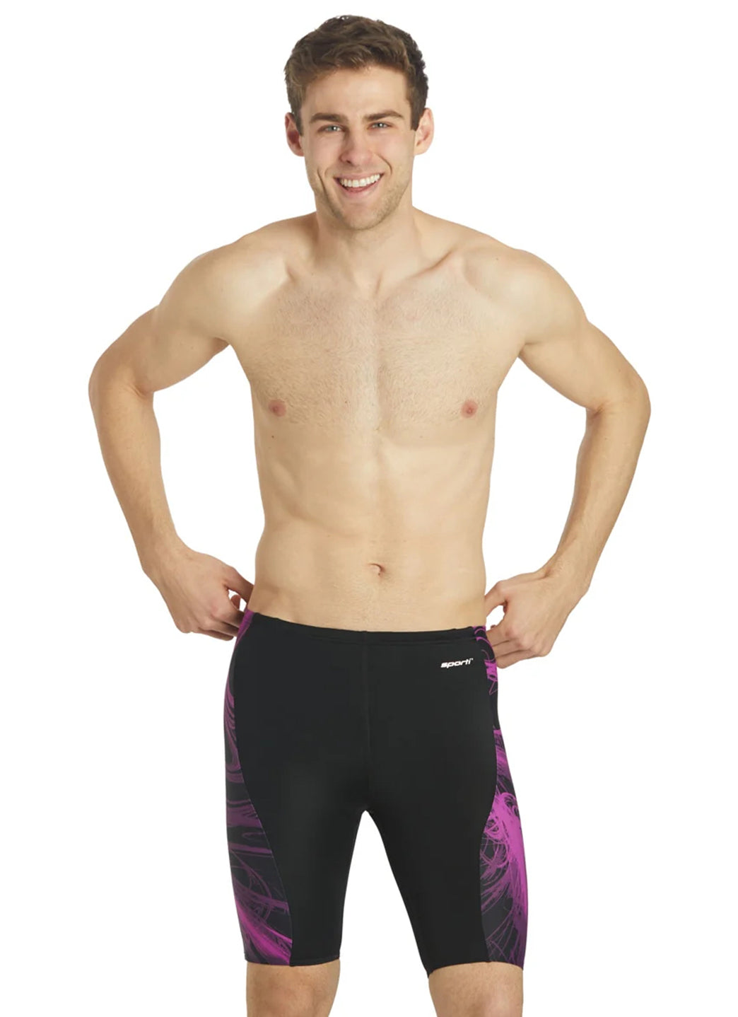 Sporti Light Wave Splice Jammer Swimsuit (22-44)