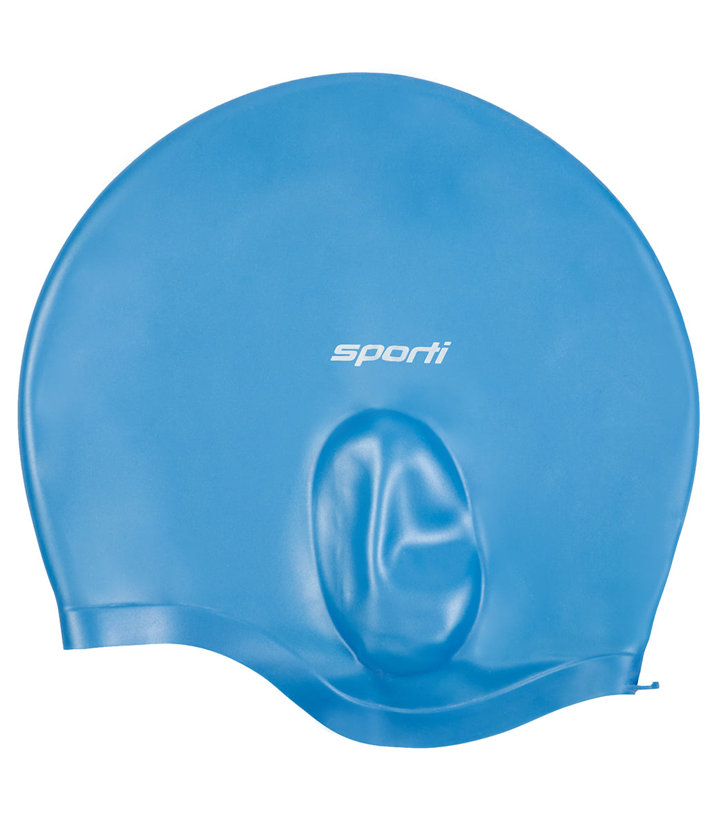Sporti Silicone Ear Swim Cap