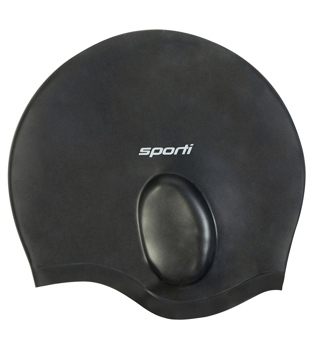 Sporti Silicone Ear Swim Cap