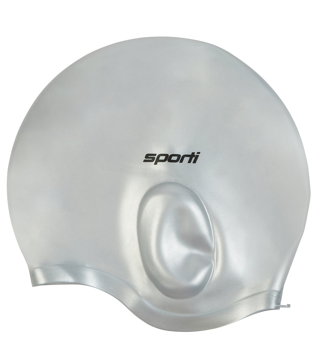 Sporti Silicone Ear Swim Cap