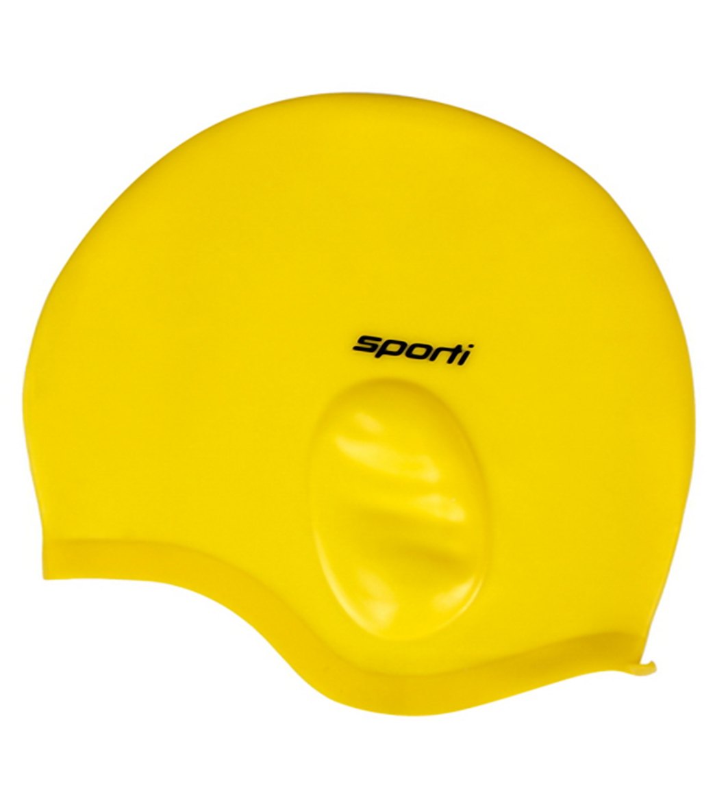 Sporti Silicone Ear Swim Cap