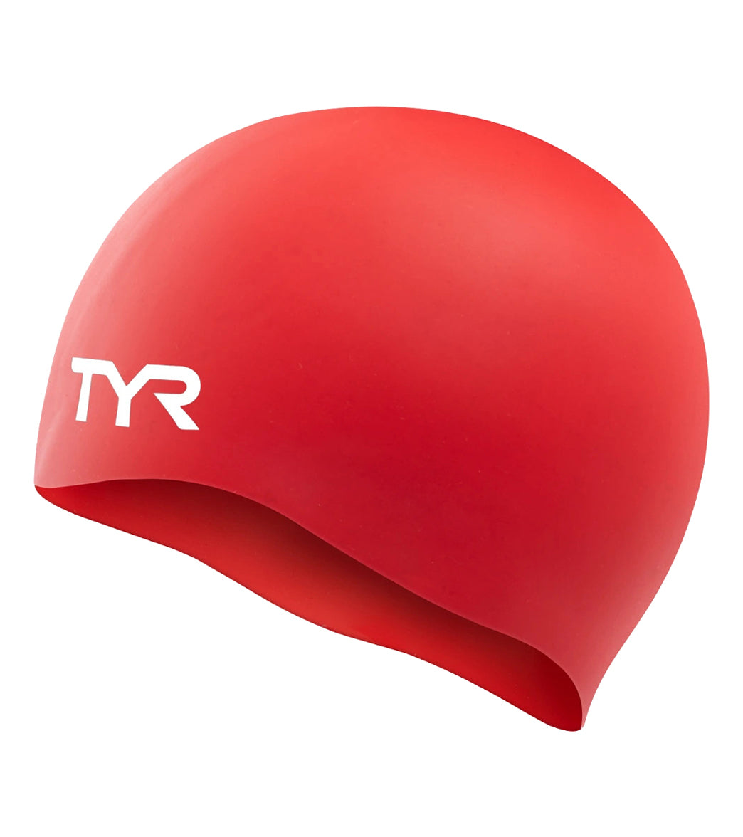 TYR Wrinkle-Free Silicone Swim Cap