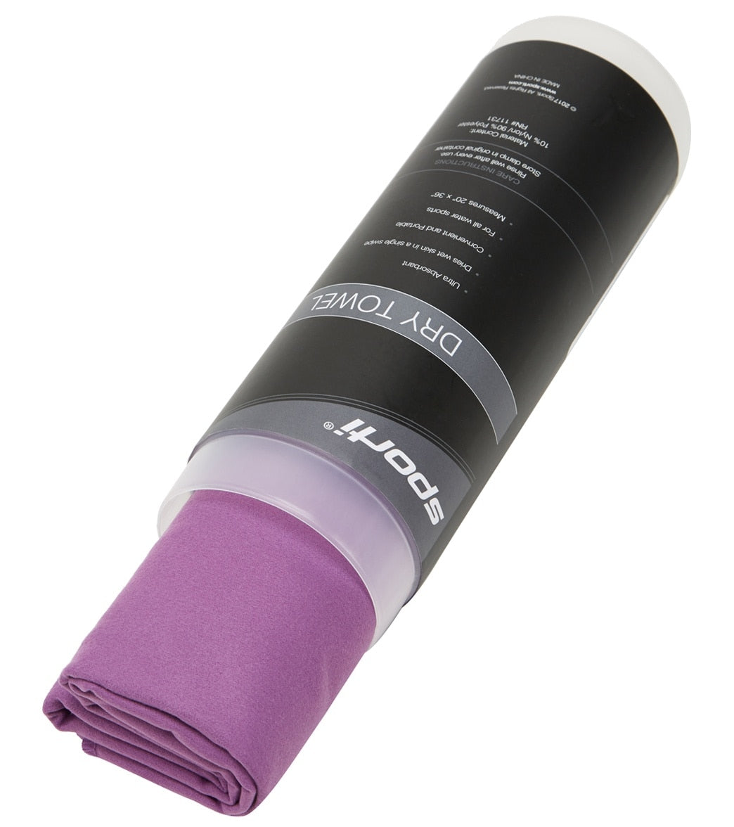 Sporti 20" x 36" Microfiber Dry Sports Towel