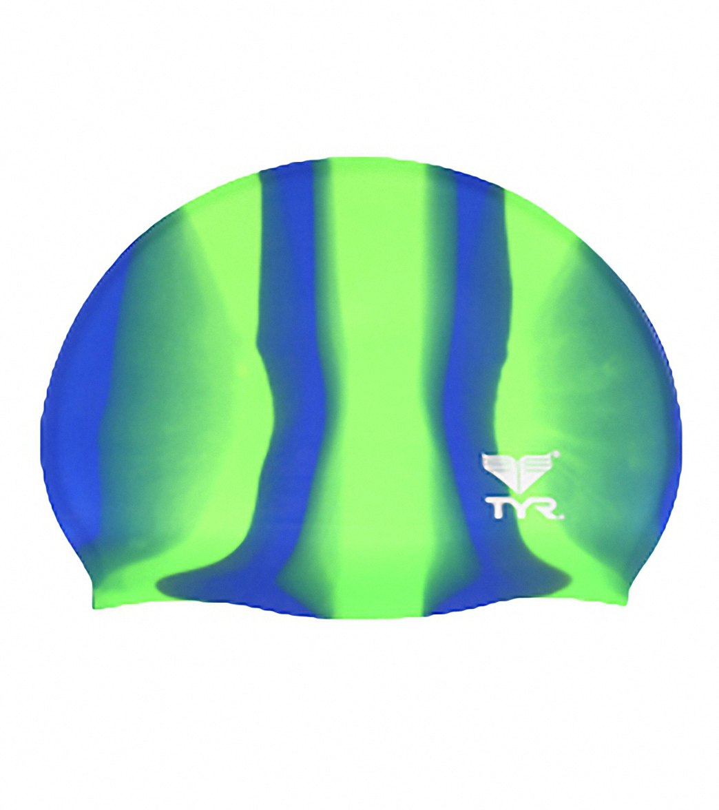 TYR Multi Color Silicone Swim Cap