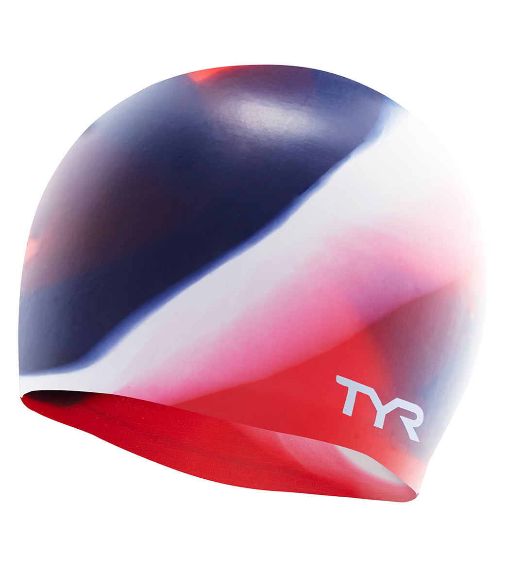 TYR Multi Color Silicone Swim Cap