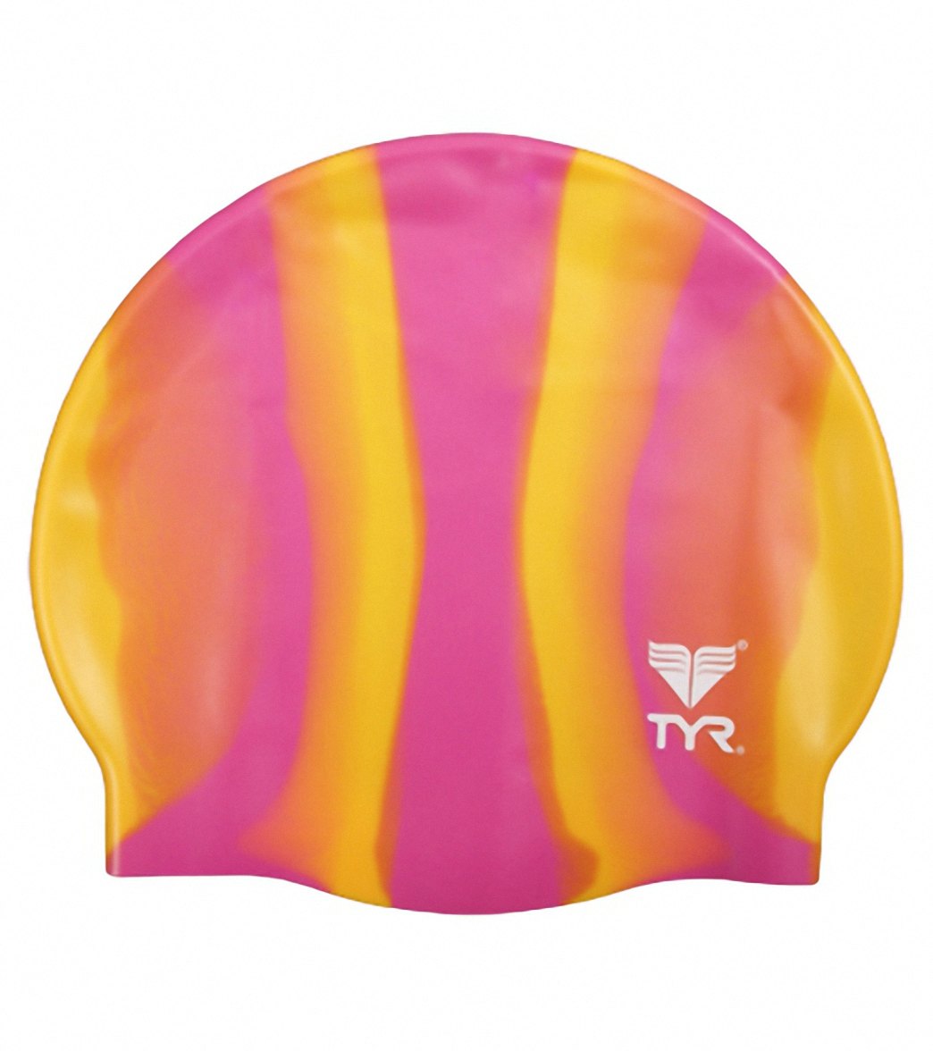 TYR Multi Color Silicone Swim Cap