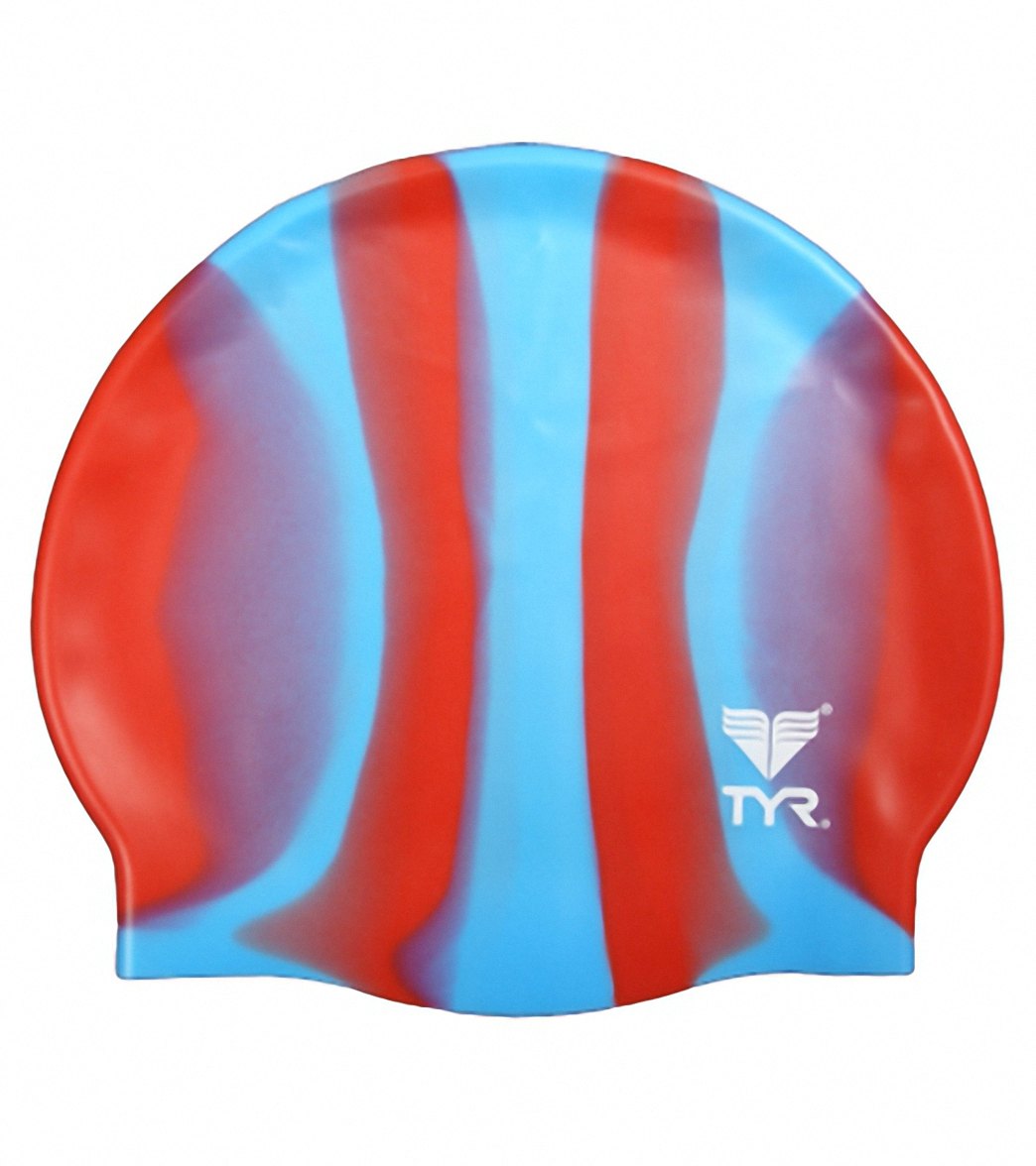 TYR Multi Color Silicone Swim Cap