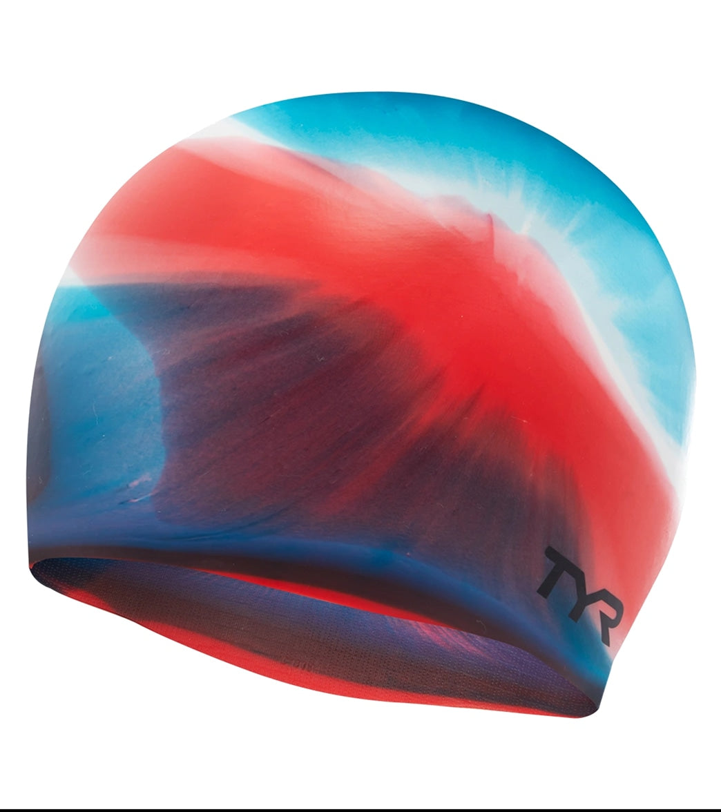 TYR Multi Color Silicone Swim Cap