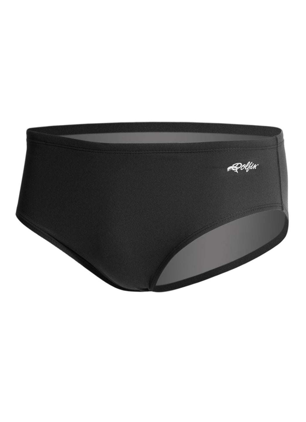 Dolfin Competition All Poly Solid Mens Racer Brief Swimsuit