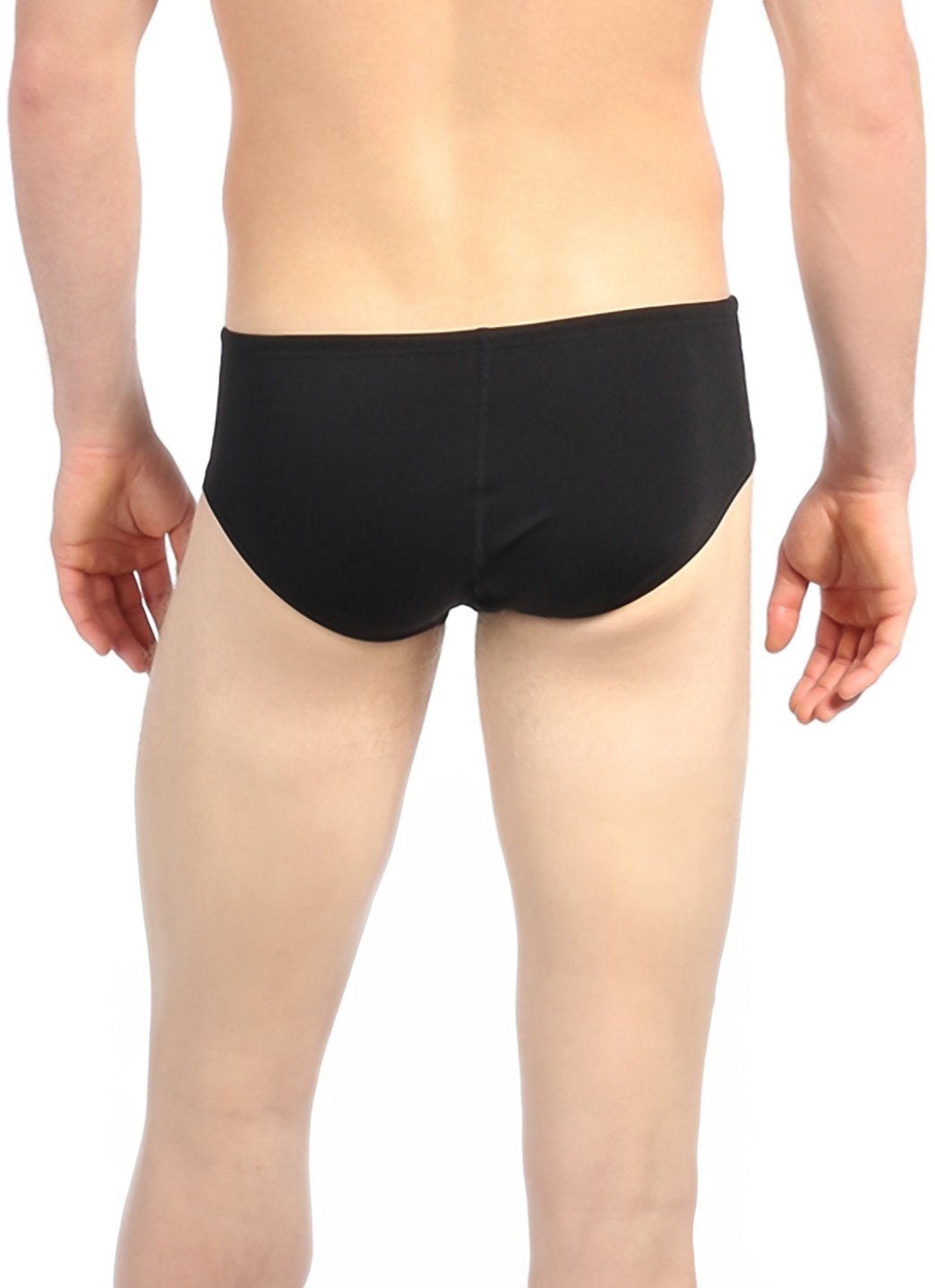Dolfin Competition All Poly Solid Mens Racer Brief Swimsuit