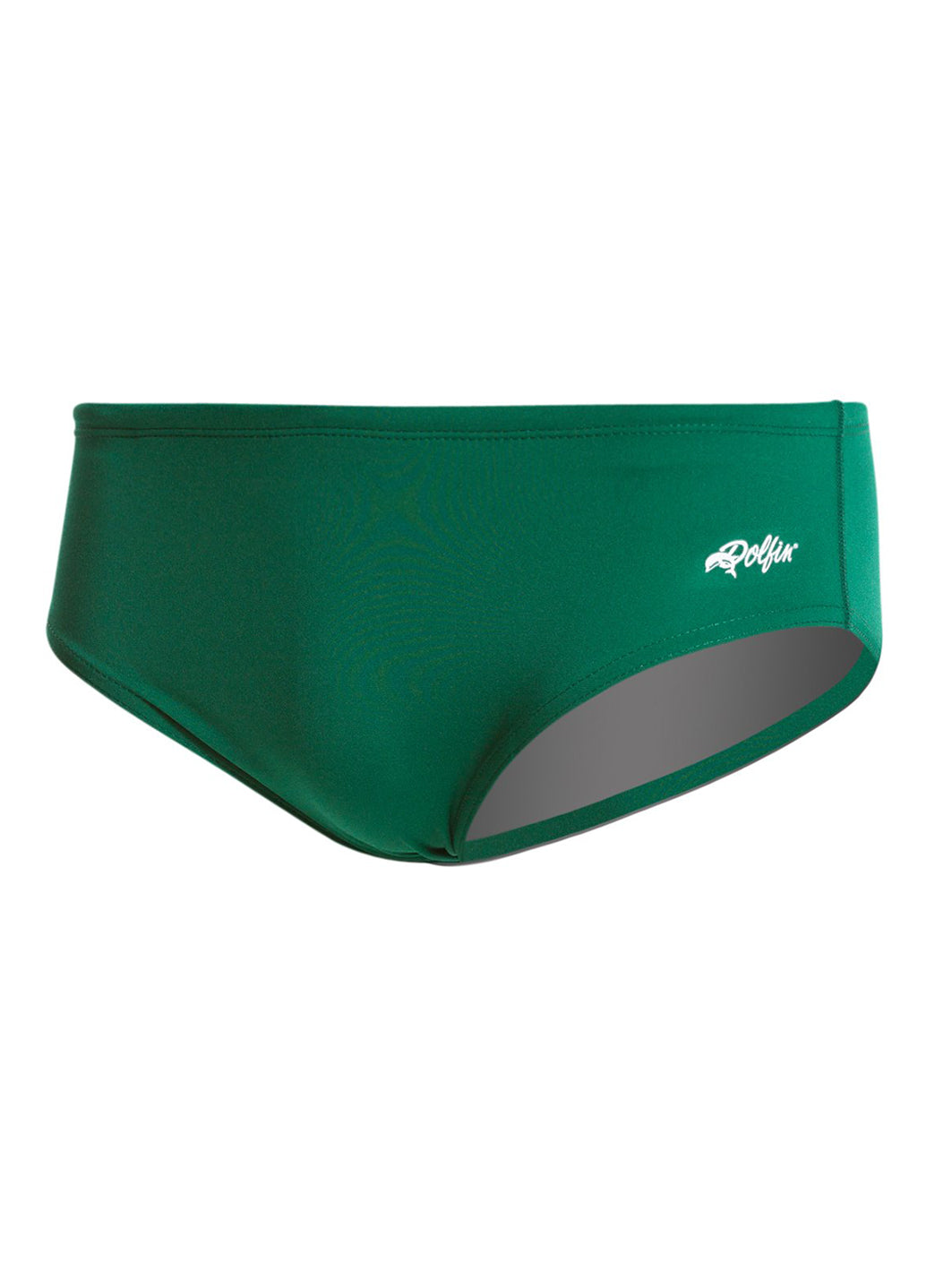 Dolfin Competition All Poly Solid Mens Racer Brief Swimsuit