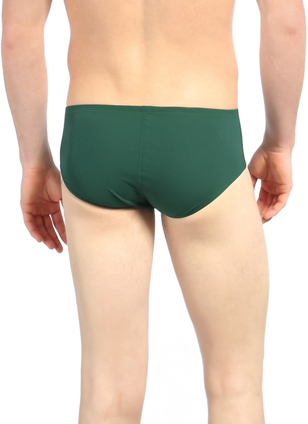 Dolfin Competition All Poly Solid Mens Racer Brief Swimsuit