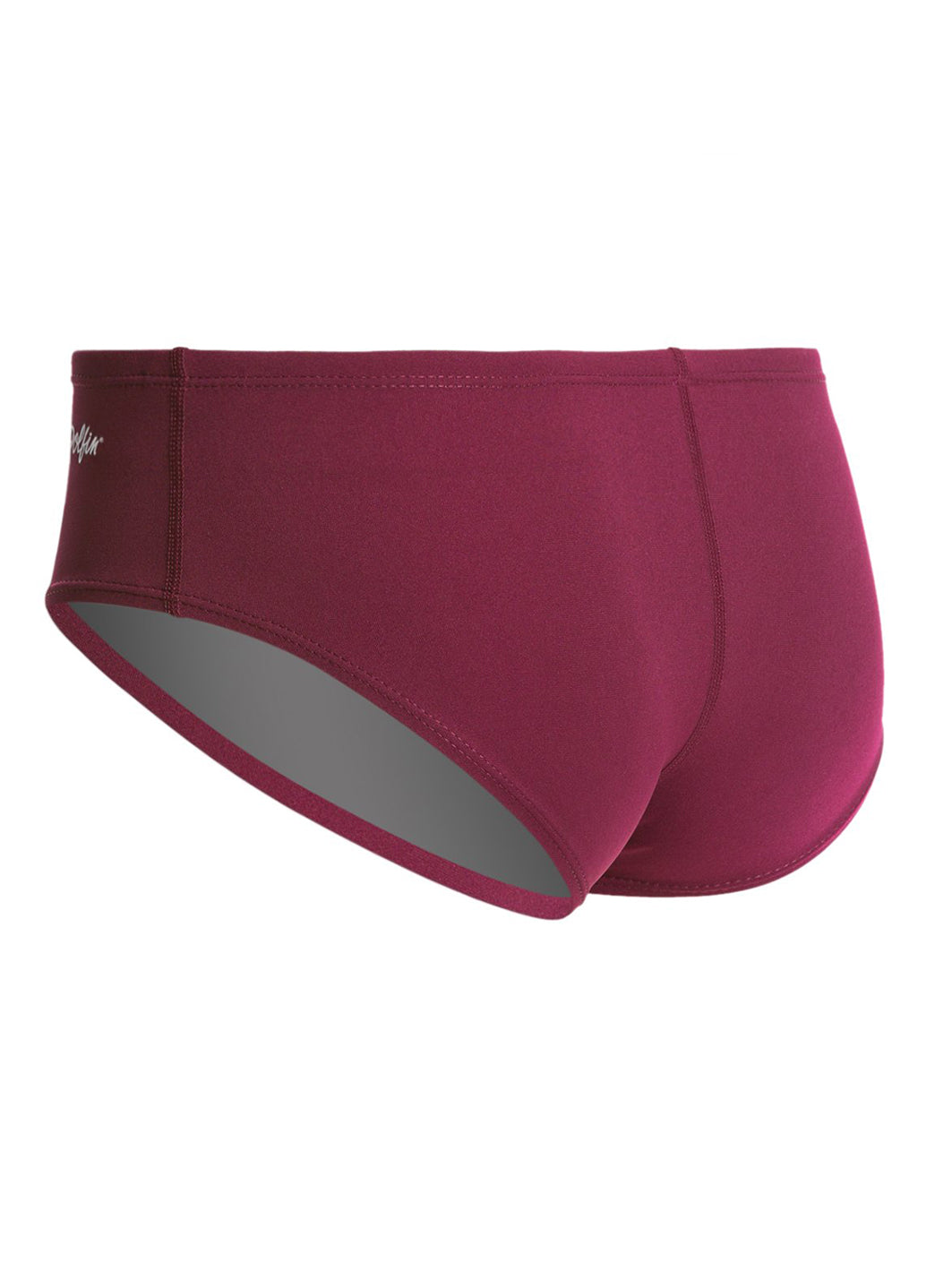 Dolfin Competition All Poly Solid Mens Racer Brief Swimsuit