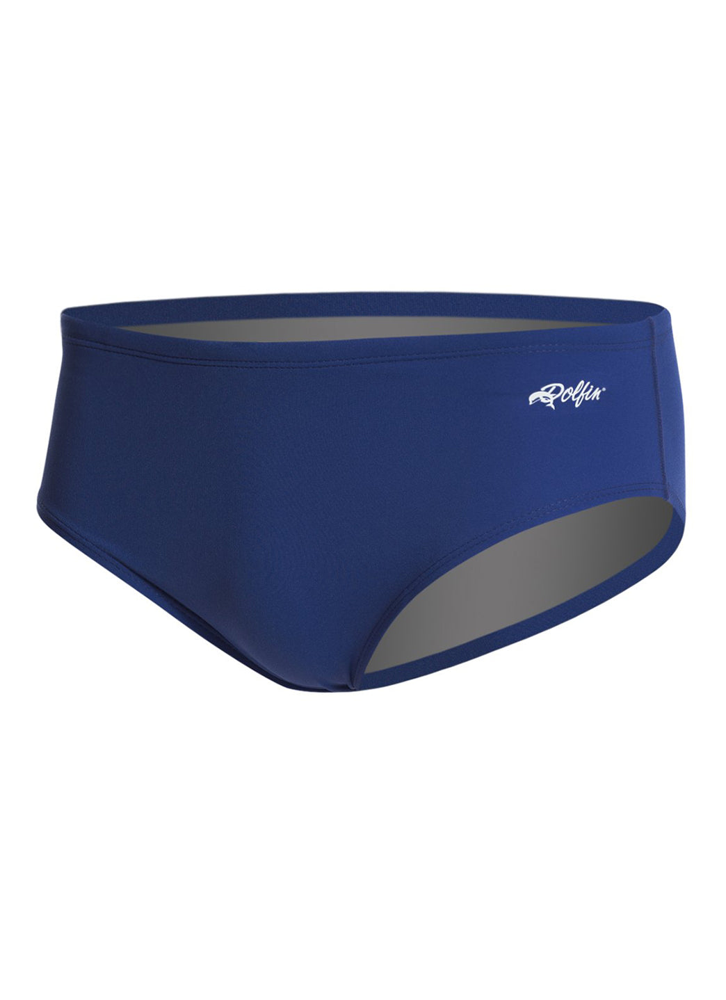 Dolfin Competition All Poly Solid Mens Racer Brief Swimsuit