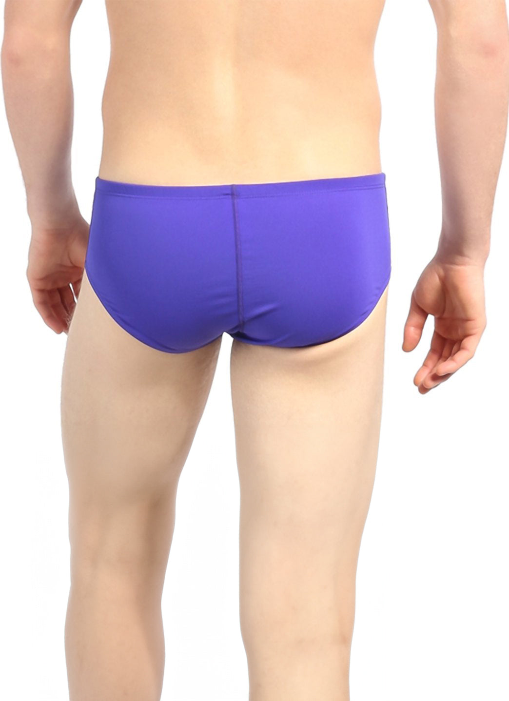 Dolfin Competition All Poly Solid Mens Racer Brief Swimsuit
