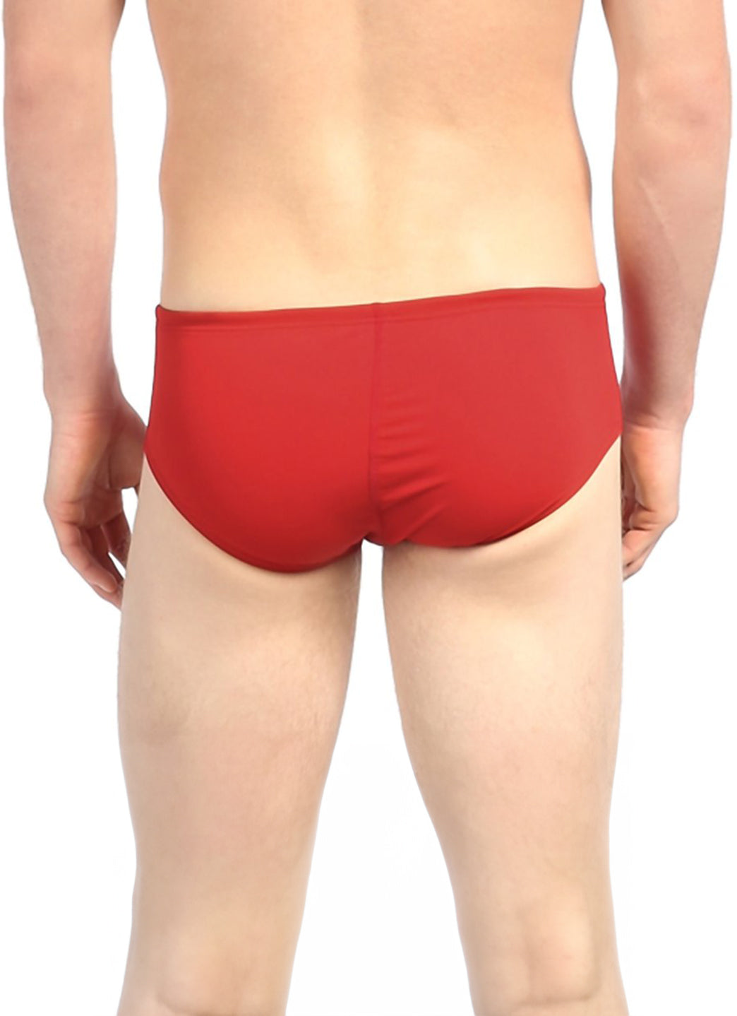 Dolfin Competition All Poly Solid Mens Racer Brief Swimsuit