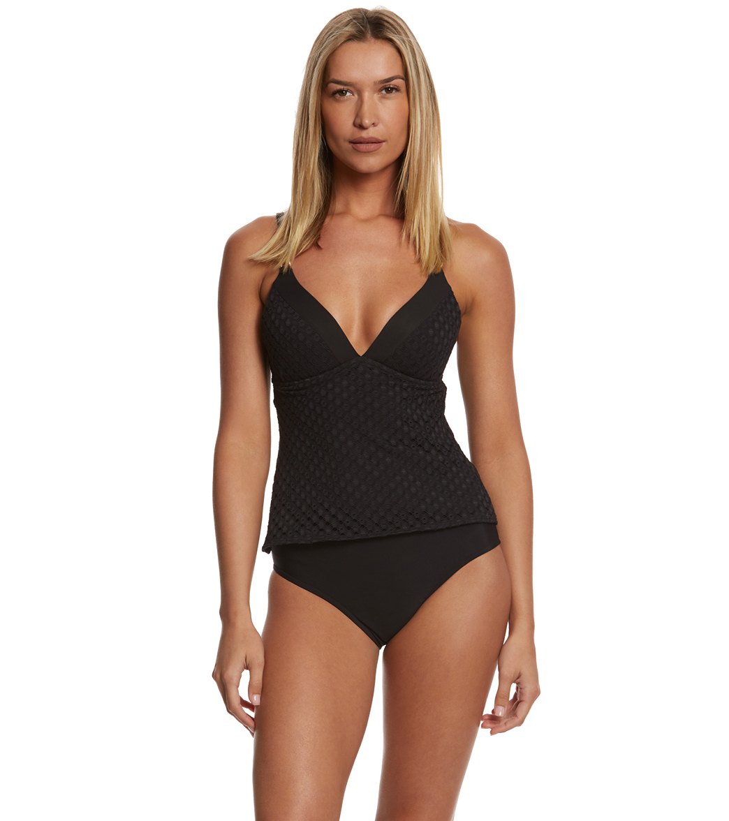 Penbrooke Swimwear Solid Basic Pant Bikini Bottom