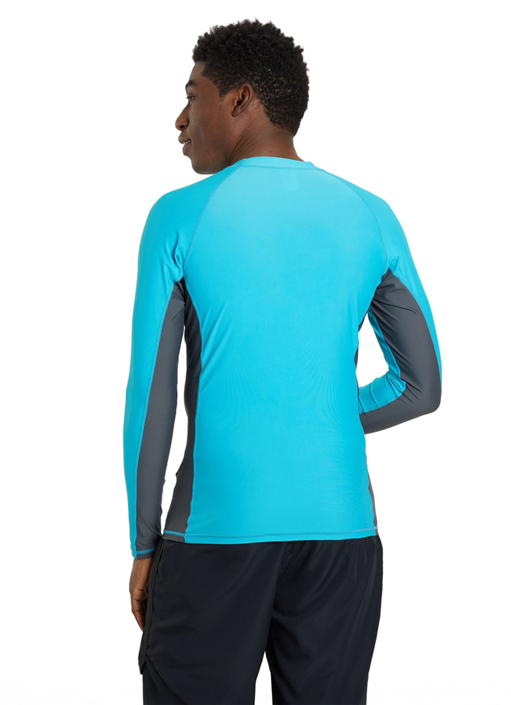 Sporti Men's L/S UPF 50+ Sport Fit Rash Guard