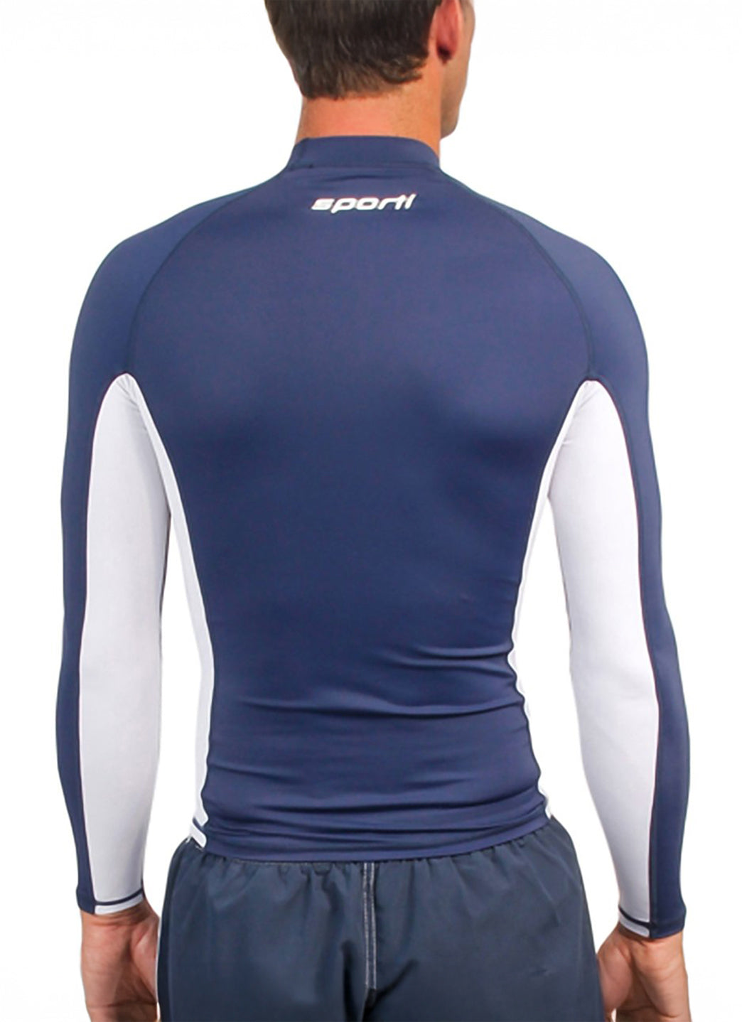 Sporti Men's L/S UPF 50+ Sport Fit Rash Guard