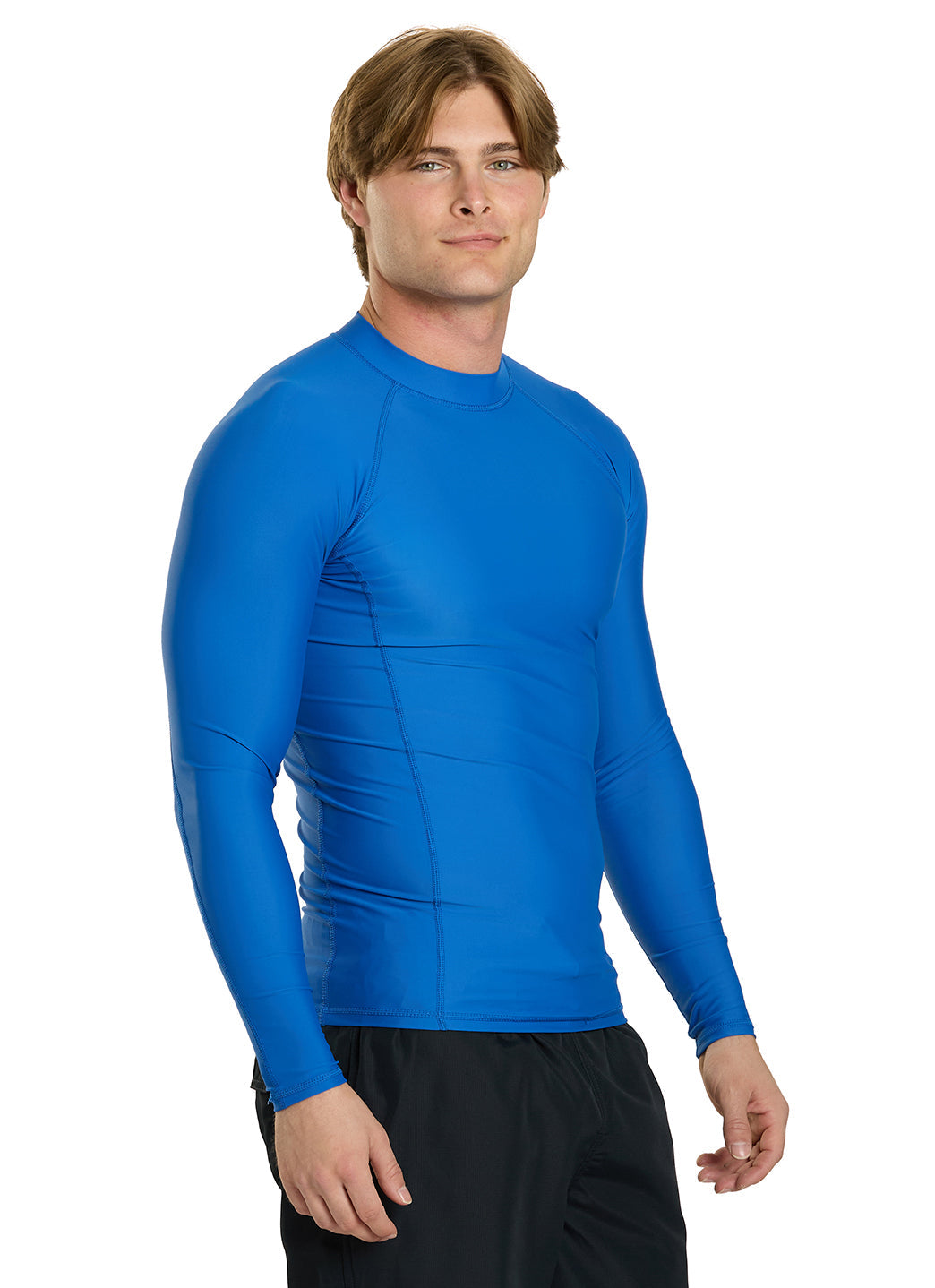 Sporti Men's L/S UPF 50+ Sport Fit Rash Guard
