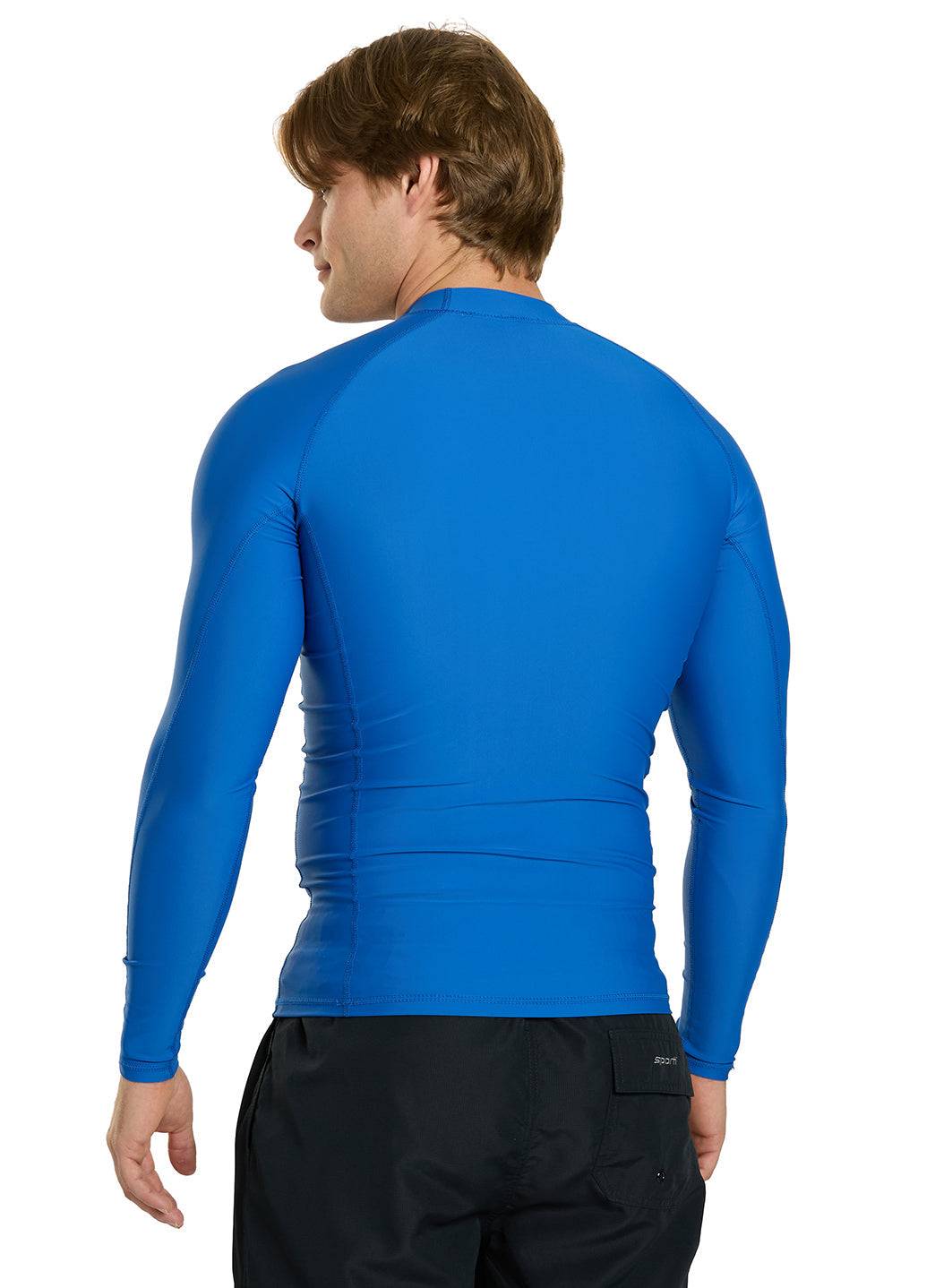Sporti Men's L/S UPF 50+ Sport Fit Rash Guard