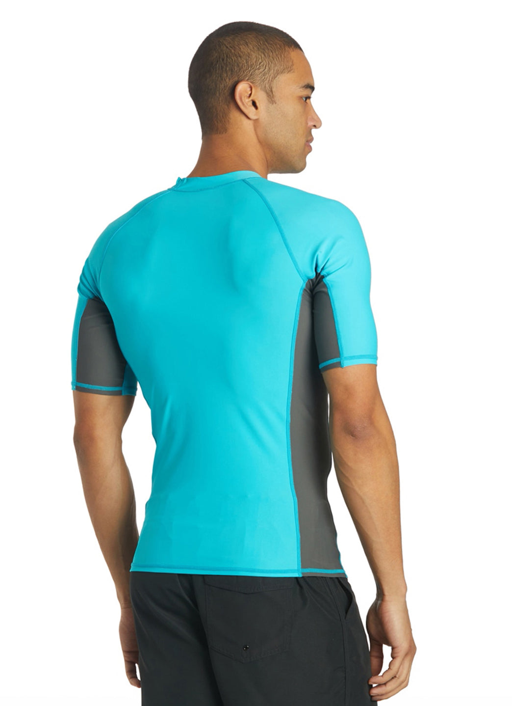Sporti Men's S/S UPF 50+ Sport Fit Rash Guard