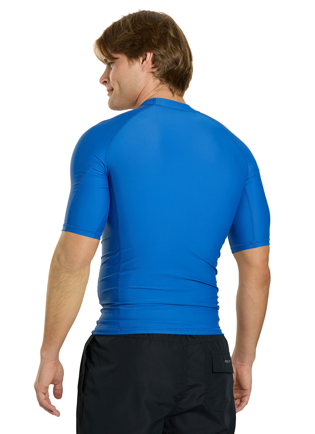Sporti Men's S/S UPF 50+ Sport Fit Rash Guard