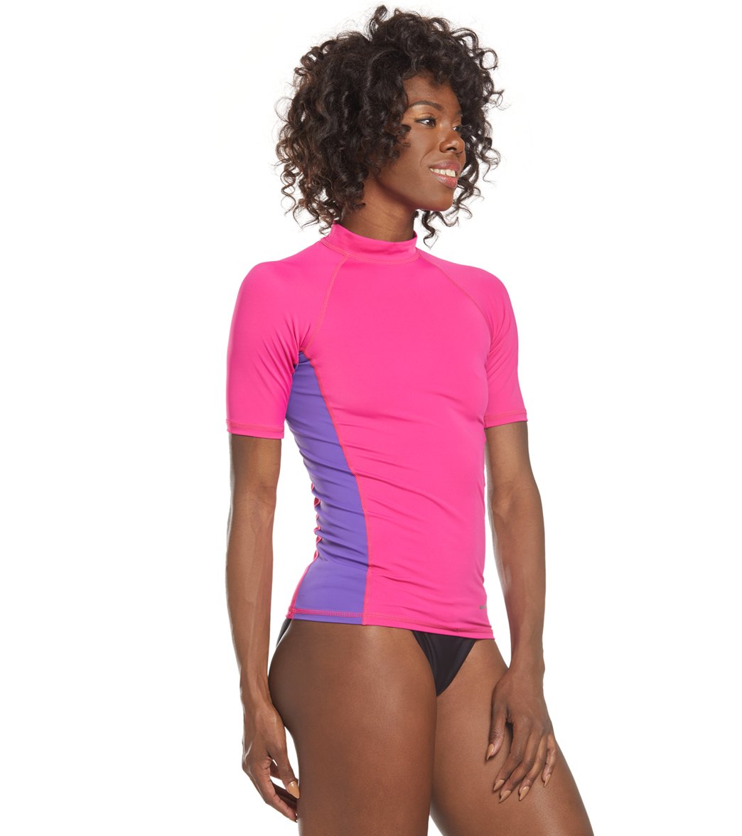 Sporti Women's S/S UPF 50+ Sport Fit Rash Guard