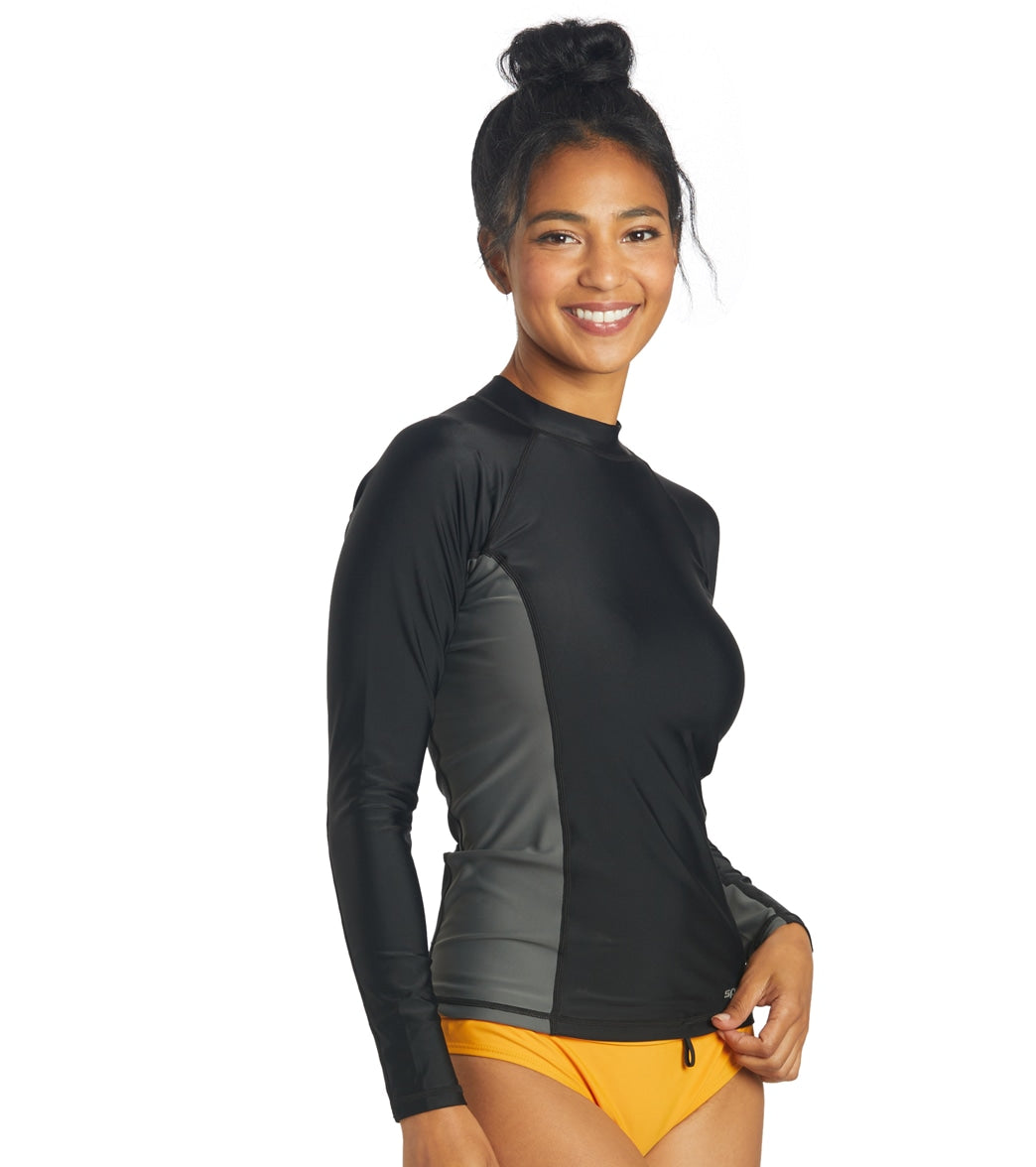 Sporti Women's L/S UPF 50+ Sport Fit Rash Guard