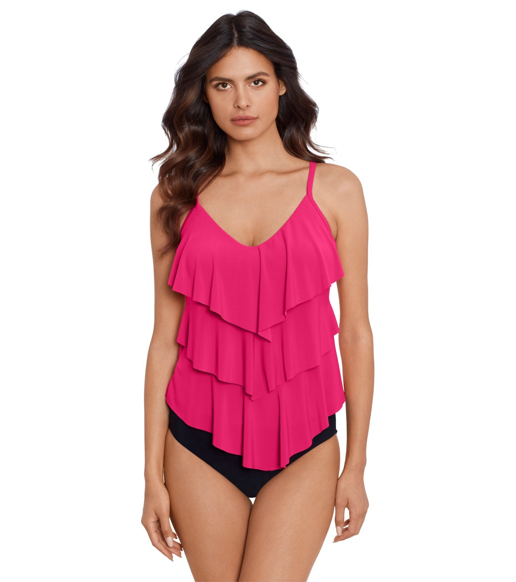 Magicsuit by Miraclesuit Solid Rita Tankini Top